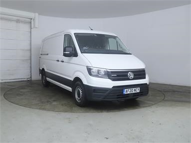 VOLKSWAGEN CRAFTER CR35 MWB DIESEL 4MOTION 2.0 TDI 177PS Trendline Low Roof Van Diesel - WHITE - AF20NCY - 6 Door Panel Van