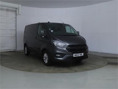 FORD TRANSIT CUSTOM 280 L1 DIESEL FWD 2.0 EcoBlue 130ps Low Roof Limited Van Diesel - GREY - HN22VRL - 5 Door Panel Van