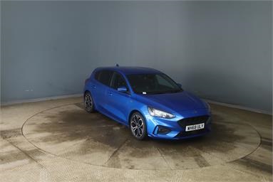 FORD FOCUS 1.0 EcoBoost 125 ST-Line X 5dr Petrol - BLUE - WH68ULY - 5 Door Hatchback