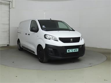 PEUGEOT EXPERT STANDARD DIESEL 1000 1.5 BlueHDi 100 Professional Van Diesel - ICE WHITE - MC72AFK - 6 Door Panel Van