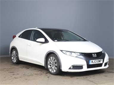 HONDA CIVIC 1.8 i-VTEC EX GT 5dr Petrol - WHITE - MJ13BWP - 5 Door Hatchback