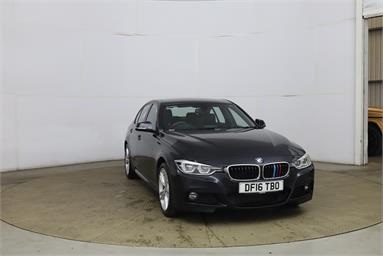 BMW 3 SERIES 330d xDrive M Sport 4dr Step Auto Diesel - BLACK - DF16TBO - 4 Door Saloon