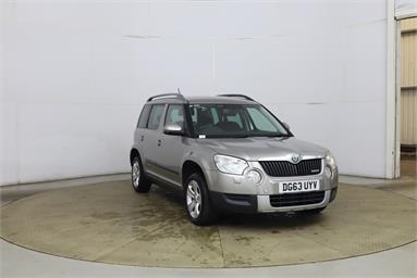 SKODA YETI 1.6 TDI CR SE GreenLine II 5dr Diesel - BEIGE - DG63UYV - 5 Door Hatchback