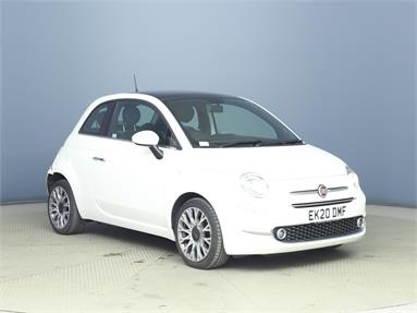 FIAT 500 1.2 Star 3dr Petrol - WHITE - EK20DMF - 3 Door Hatchback