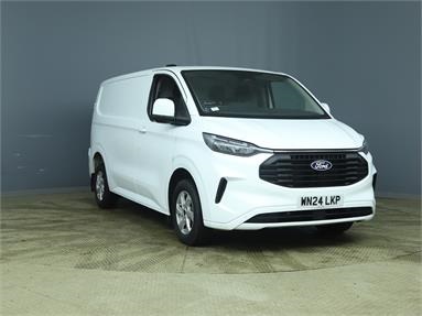 FORD TRANSIT CUSTOM 300 L1 DIESEL FWD 2.0 EcoBlue 136ps H1 Van Limited Diesel - WHITE - WN24LKP - 5 Door Panel Van