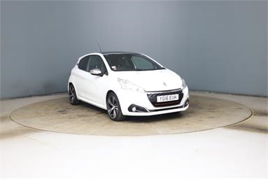 PEUGEOT 208 1.6 THP GTi Prestige 3dr Petrol - White - YG16EUH - 3 Door Hatchback