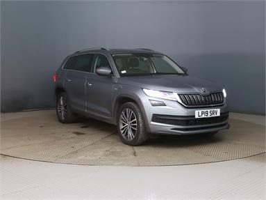 SKODA KODIAQ 2.0 TDI 190 Laurin + Klement 4X4 5dr DSG [7 Seat] Diesel - Grey - LP19SRV - 5 Door Estate