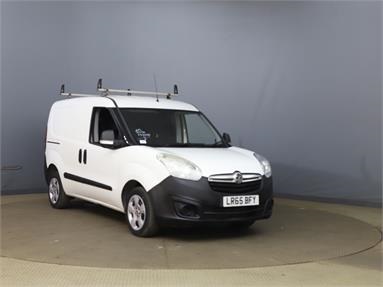 VAUXHALL COMBO L1 DIESEL 2000 1.3 CDTI 16V H1 Van Low Roof Diesel - WHITE - LR65BFY - 6 Door Panel Van