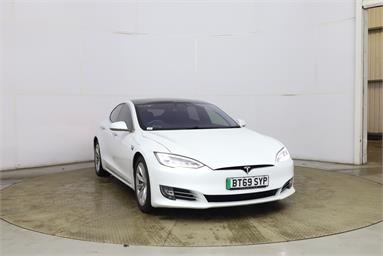 TESLA MODEL S Long Range AWD 5dr Auto Electric - WHITE - BT69SYP - 5 Door Hatchback