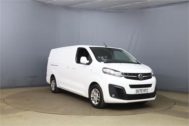 VAUXHALL VIVARO L2 DIESEL 2900 1.5d 100PS Sportive H1 Van Diesel - WHITE - DU70XFZ - 6 Door Panel Van