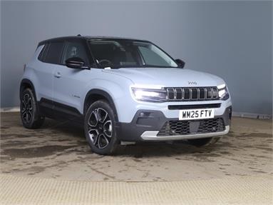 JEEP AVENGER 1.2 Summit 5dr Petrol - GREY AND BLACK - WM25FTV - 5 Door Hatchback