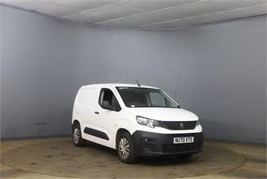 PEUGEOT PARTNER STANDARD DIESEL 1000 1.5 BlueHDi 100 Professional Van Diesel - WHITE - NU70XTS - 5 Door Panel Van