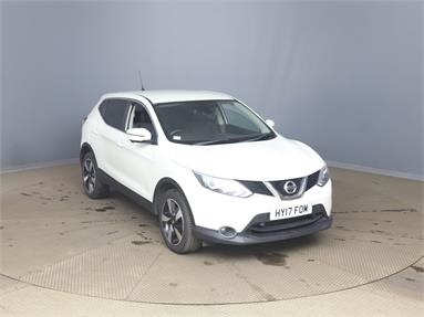 NISSAN QASHQAI 1.2 DiG-T N-Connecta 5dr Petrol - WHITE - HY17FOM - 5 Door Hatchback