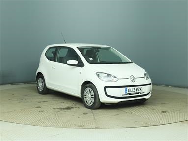VOLKSWAGEN UP 1.0 Move Up 3dr Petrol - White - GU12WZK - 3 Door Hatchback