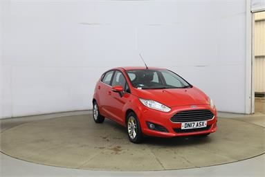 FORD FIESTA 1.0 EcoBoost Zetec 5dr Petrol - RED - DN17ASX - 5 Door Hatchback