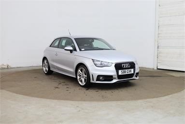 AUDI A1 1.4 TFSI S Line 3dr Petrol - SILVER - SB11GVK - 3 Door Hatchback