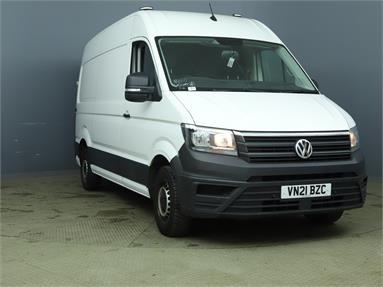 VOLKSWAGEN CRAFTER CR35 MWB DIESEL FWD 2.0 TDI 140PS Trendline High Roof Van Diesel - WHITE - VN21BZC - 5 Door Panel Van