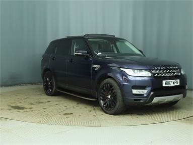 LAND ROVER RANGE ROVER SPORT 3.0 SDV6 [306] HSE 5dr Auto Diesel - BLACK - WU17WFN - 5 Door Estate