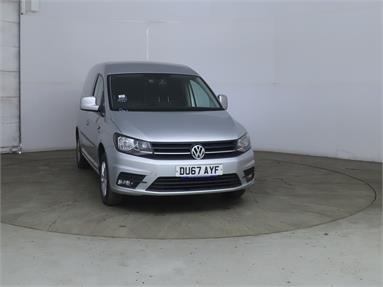 VOLKSWAGEN CADDY C20 DIESEL 2.0 TDI BlueMotion Tech 102PS Highline Van Diesel - SILVER - DU67AYF - 5 Door Panel Van