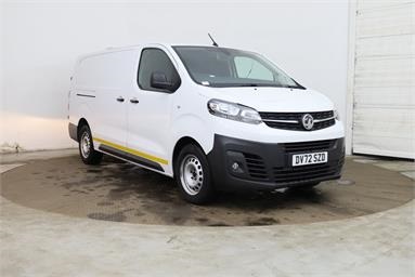VAUXHALL VIVARO L2 DIESEL 2900 1.5d 100PS Dynamic H1 Van Diesel - WHITE - DV72SZD - 6 Door Panel Van