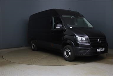 VOLKSWAGEN CRAFTER CR35 MWB DIESEL FWD 2.0 TDI 140PS Commerce Plus High Roof Van Auto Diesel - BLACK - PW10FTY - 5 Door Panel Van