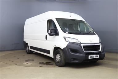 PEUGEOT BOXER 335 L3 DIESEL 2.2 BlueHDi H2 Professional Van 140ps Diesel - WHITE - MM69VAK - 5 Door Panel Van