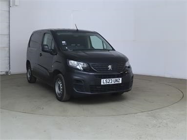 PEUGEOT PARTNER STANDARD DIESEL 1000 1.5 BlueHDi 100 Professional Premium + Van Diesel - NERA BLACK - LS23UNZ - 5 Door Panel Van