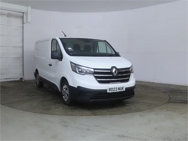 RENAULT TRAFIC SWB DIESEL SL28 Blue dCi 130 Business+ Van Diesel - WHITE - RO23NUK - 5 Door Panel Van
