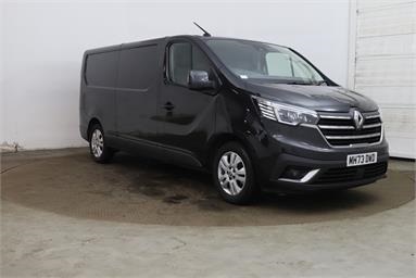 RENAULT TRAFIC LWB DIESEL LL30 Blue dCi 130 Advance Van Diesel - BLACK - MH73DWD - 5 Door Panel Van