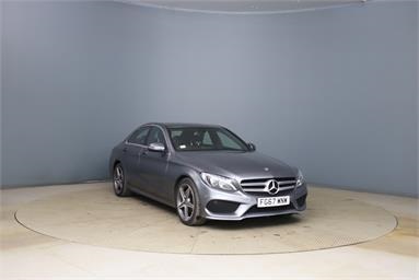 MERCEDES-BENZ C CLASS C220d AMG Line 4dr 9G-Tronic Diesel - GREY - FG67WNW - 4 Door Saloon
