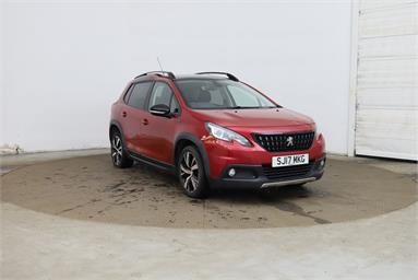 PEUGEOT 2008 1.2 PureTech 110 GT Line 5dr Petrol - RED - SJ17MKG - 5 Door Hatchback