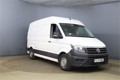 VOLKSWAGEN CRAFTER CR35 MWB DIESEL FWD 2.0 TDI 140PS Trendline Business High Roof Van Diesel - WHITE - FL72KWD - 5 Door Panel Van