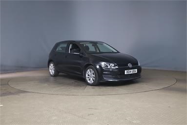 VOLKSWAGEN GOLF 1.6 TDI 105 SE 5dr Diesel - BLACK - BD14UOA - 5 Door Hatchback