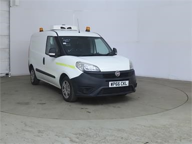 FIAT DOBLO CARGO L1 DIESEL 1.3 Multijet 16V 95 Van Diesel - WHITE - WP66CKL - 5 Door Fridge Panel Van