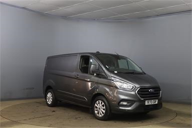 FORD TRANSIT CUSTOM 280 L1 DIESEL FWD 2.0 EcoBlue 130ps Low Roof Limited Van Diesel - GREY - YR70EBF - 5 Door Panel Van