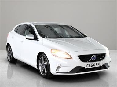 VOLVO V40 D2 R DESIGN Nav 5dr Diesel - WHITE - CE64PNL - 5 Door Hatchback