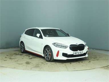 BMW 1 SERIES 128ti 5dr Step Auto [Live Cockpit Professional] Petrol - WHITE - HK72XLE - 5 Door Hatchback