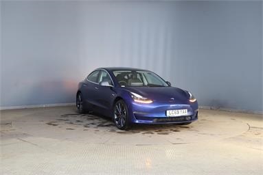 TESLA MODEL 3 Performance AWD 4dr Auto Electric - BLUE - LC69YAA - 4 Door Saloon