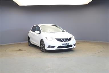 NISSAN PULSAR 1.2 DiG-T N-Connecta 5dr Petrol - WHITE - SA18GVF - 5 Door Hatchback