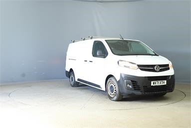 VAUXHALL VIVARO L2 DIESEL 2900 1.5d 100PS Dynamic H1 Van Diesel - WHITE - WV71XTH - 6 Door Panel Van