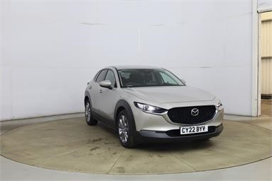 MAZDA CX-30 2.0 e-Skyactiv G MHEV Sport Lux 5dr Petrol - SILVER - CY22BYV - 5 Door Hatchback