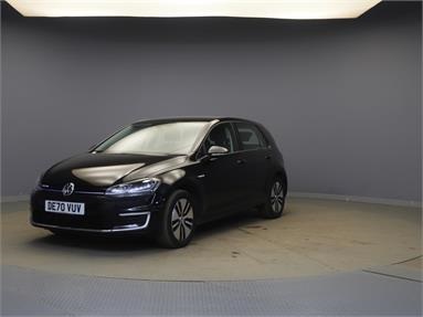 VOLKSWAGEN GOLF 99kW e-Golf 35kWh 5dr Auto Electric - BLACK - DE70VUV - 5 Door Hatchback