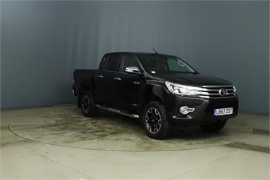TOYOTA HILUX DIESEL Invincible X D/Cab Pick Up 2.4 D-4D Auto Diesel - BLACK - LR67ZDT - 4 Door Pick Up Body
