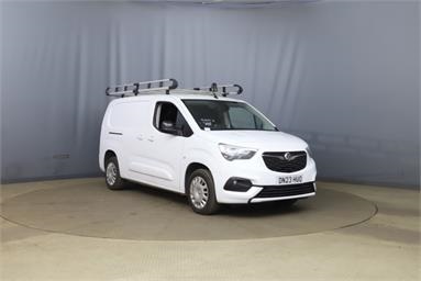 VAUXHALL COMBO CARGO L2 DIESEL 2300 1.5 Turbo D 100ps H1 Pro Van Diesel - WHITE - DN23HUO - 6 Door Panel Van