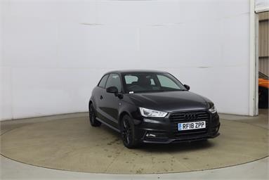 AUDI A1 1.0 TFSI S Line Nav 3dr Petrol - BLACK - RF18ZPP - 3 Door Hatchback