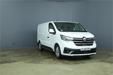 RENAULT TRAFIC SWB DIESEL SL28 Blue dCi 130 Sport Van Diesel - WHITE - FL22FZV - 5 Door Panel Van