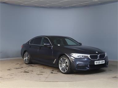 BMW 5 SERIES 530e M Sport 4dr Auto Petrol PHEV - BLACK - WX68UOR - 4 Door Saloon
