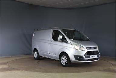 FORD TRANSIT CUSTOM 290 L1 DIESEL FWD 2.2 TDCi 125ps Low Roof Limited Van Diesel - SILVER - GF63AYJ - 5 Door Panel Van