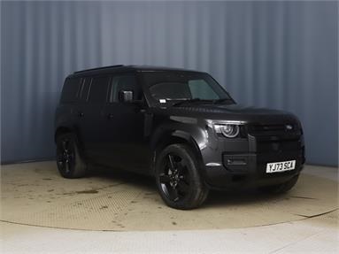 LAND ROVER DEFENDER 110 DIESEL 3.0 D300 Hard Top X-Dynamic HSE Auto Diesel - BLACK - YJ73SCA - 5 Door Panel Van