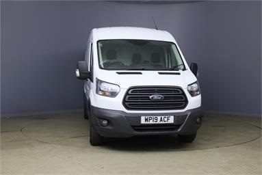 FORD TRANSIT 350 L3 DIESEL FWD 2.0 TDCi 130ps H2 Van Diesel - WHITE - WP19ACF - Panel Van